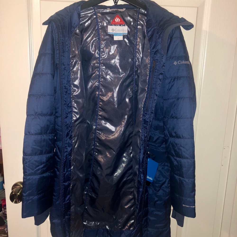 Columbia Omni-heat Hooded Jacket.